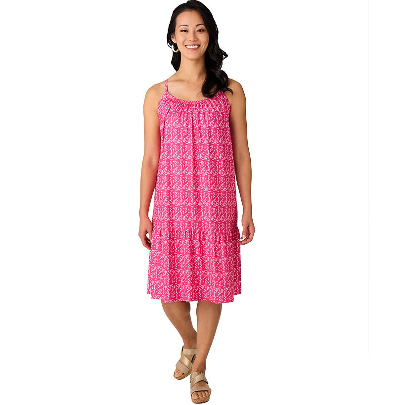 Women's Loose Dress with Spaghetti Straps
