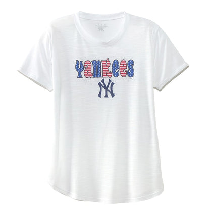 Women's MLB Americana Short Sleeve Graphic T-Shirt