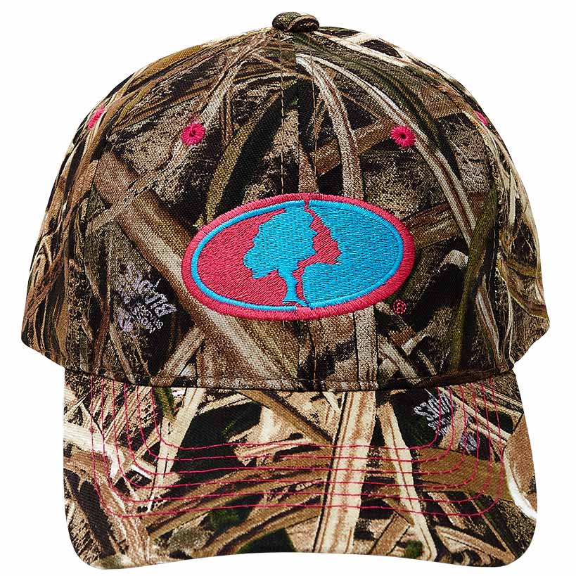 Women's Mossy Oak Camo Baseball Cap#select-hat_blades