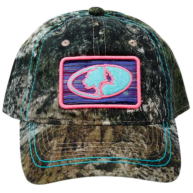 Women's Mossy Oak Camo Baseball Cap#select-hat_mountain
