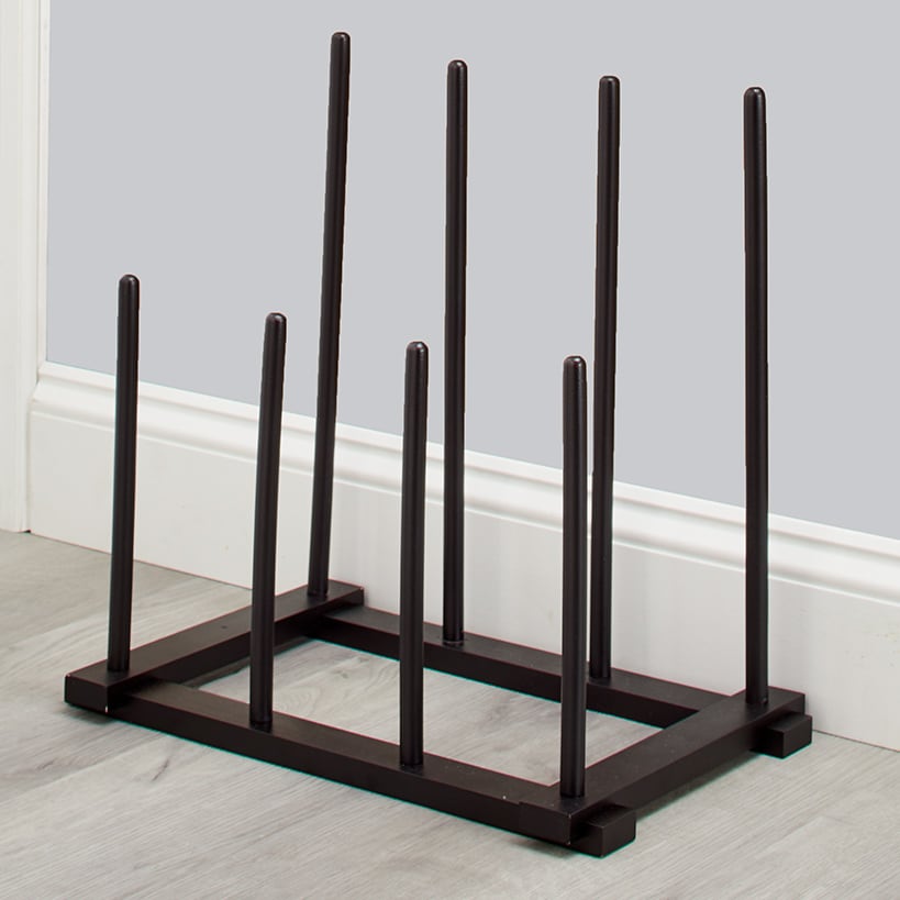 Wood Boot Storage Rack