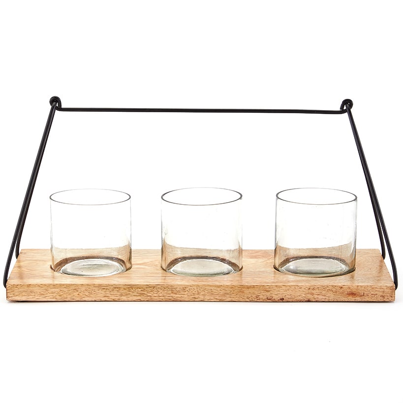 Modern Farmhouse Wall Art#select-item_wood-&-iron-candleholder