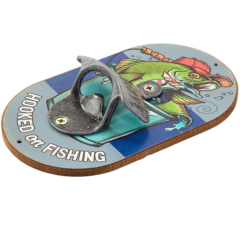 Vintage Wall-Mount Bottle Openers#select-item_hooked-on-fishing