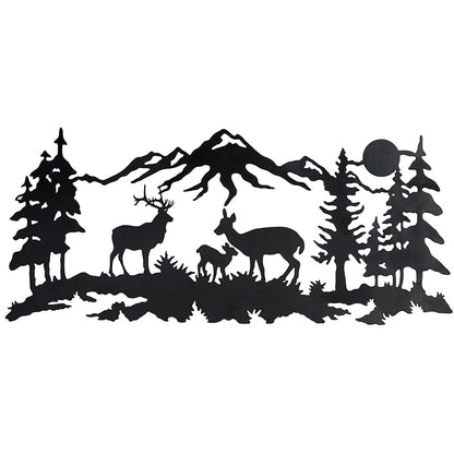 Woodland Animal Family Decor