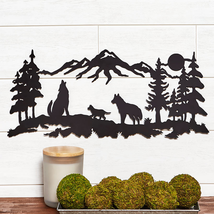 Woodland Animal Family Decor#select-design_wolf