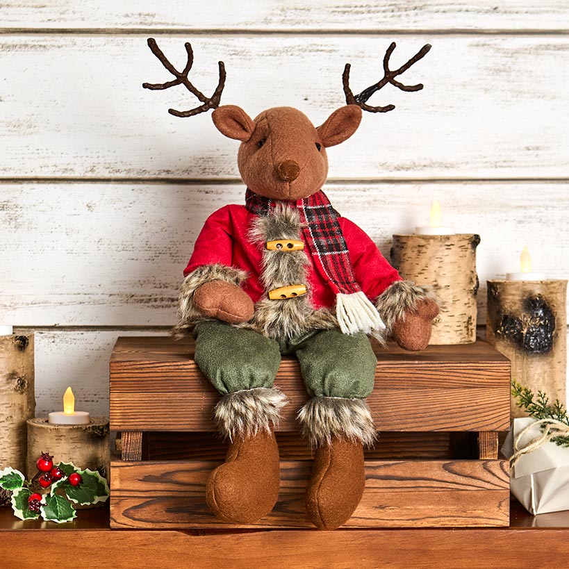 Ready for Winter Woodsy Figure or Set of 2 Ornaments#select-item_deer