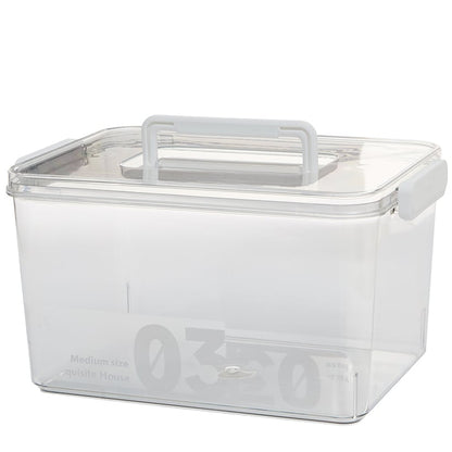 Storage Container with Lid and Handle