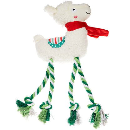 Plush and Rope Dog Toys