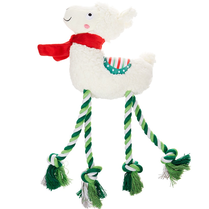 Plush and Rope Dog Toys