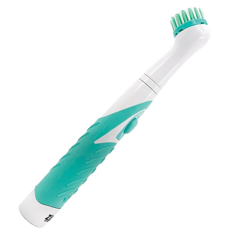 Zippi® Power Scrubber - Effortless Cleaning, 4 Interchangeable Brush Heads