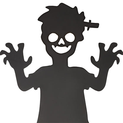 Halloween Zombie Stake Boy or Girl Silhouette