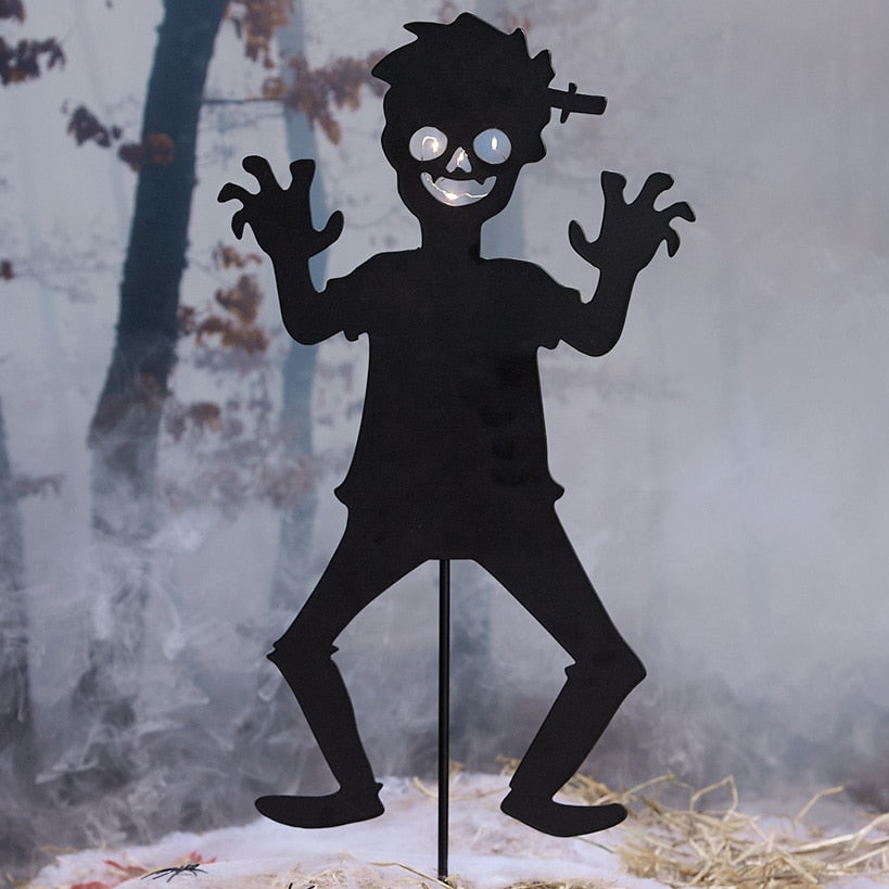 Halloween Zombie Stake Boy or Girl Silhouette#select-stake_boy