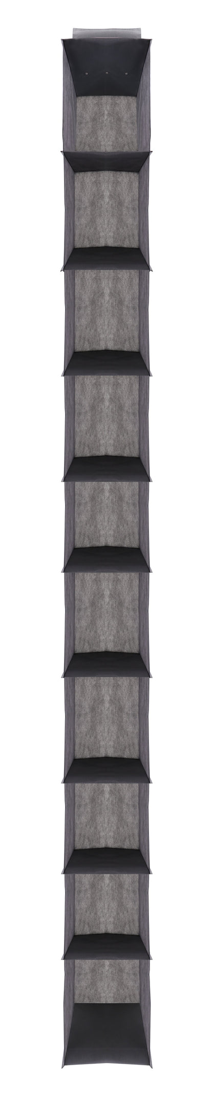 J&V TEXTILES Hanging Closet Organizer, 6-Shelf 10-Shelf Closet Hanging Storage Shelves