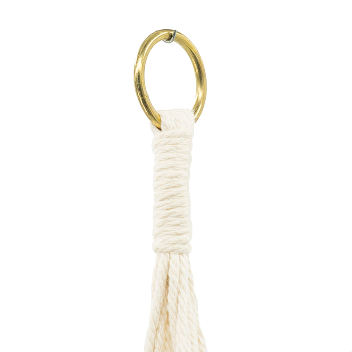 Set of 2, 5x5x4.5" Hanging Planter With Cotton Hanger, Bohemian Style - image 7