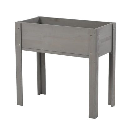 31x31x16 inch Raised Garden Bed with Legs, Elevated Wooden Planter Box for Outdoor Plants Flowers Fruits Vegetable Herb Growing - image 15