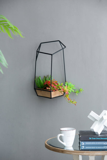Set of 3 Felix Wall Planter, L:10x10x16.5"  M:8.5x8.5x15.5" S:7x7x13.5" - image 10