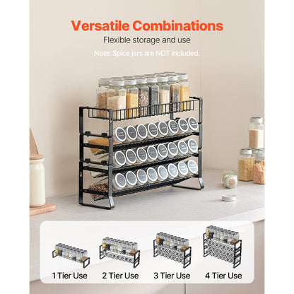 Spice Rack Organizer for Cabinet Kitchen Countertop Seasoning Organizer 18x11 in - image 4
