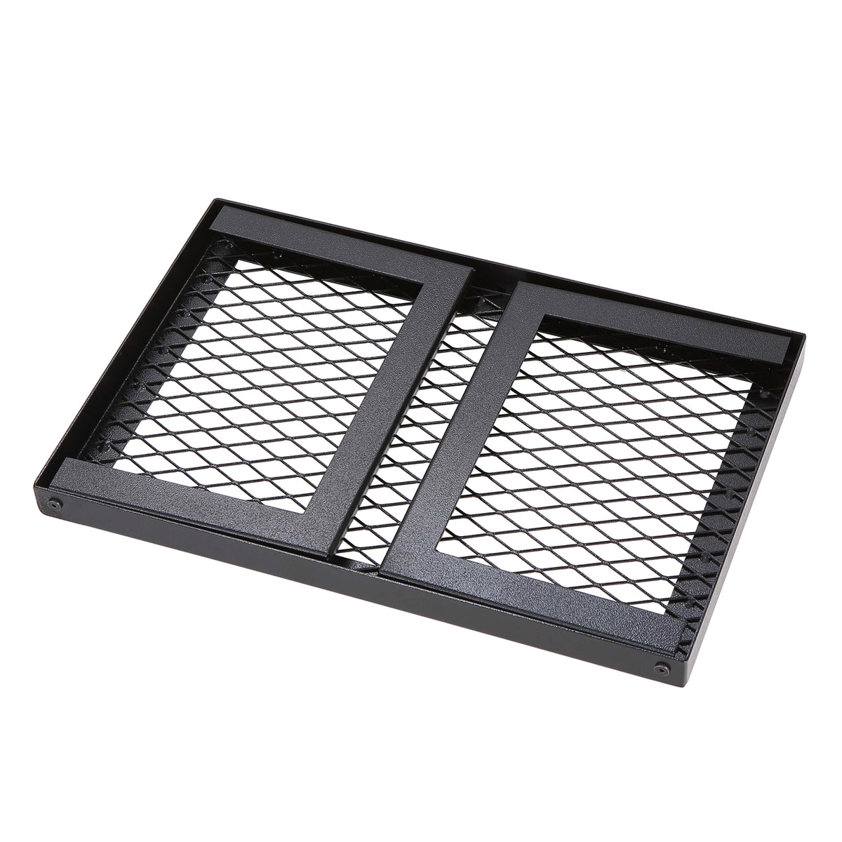 Folding Campfire Grill, Heavy Duty Steel Mesh Grate, 18" Portable Camping Grates Over Fire Pit, Camp Fire Cooking Equipment with Legs Carrying Bag, Grilling Rack for Outdoor Open Flame Cooking - image 8