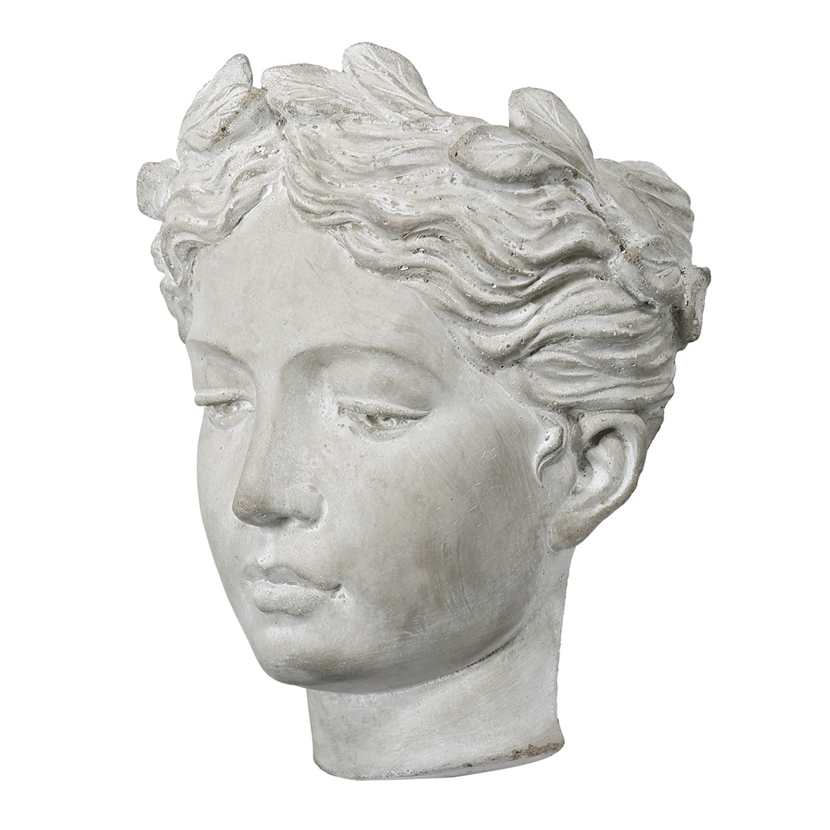 6.7x5.5x8.7" Visage Cement Wall Planter Wall Vase, Small - image 5