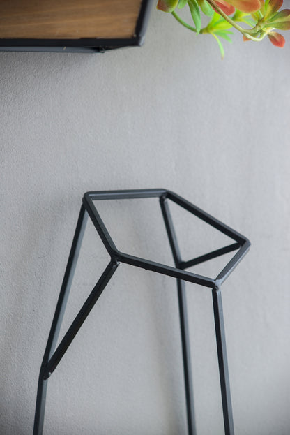 Set of 3 Felix Wall Planter, L:10x10x16.5"  M:8.5x8.5x15.5" S:7x7x13.5" - image 14