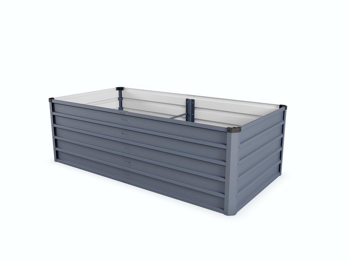 6x3x2ft Large Raised Garden Bed, Gray Rectangular Galvanized Metal Outdoor Planter with 269 Gallon Capacity and Deep Root Design, Ideal for Growing Vegetables, Flowers and Herbs - image 13
