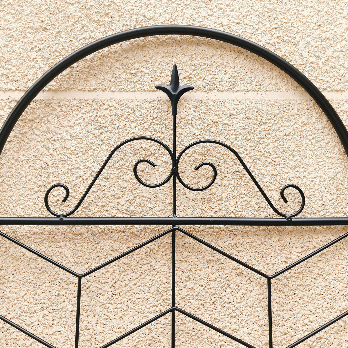2 Pack Metal Garden Trellis 71" x 19.7" Rustproof Trellis for Climbing Plants Outdoor Flower Support Black - image 8