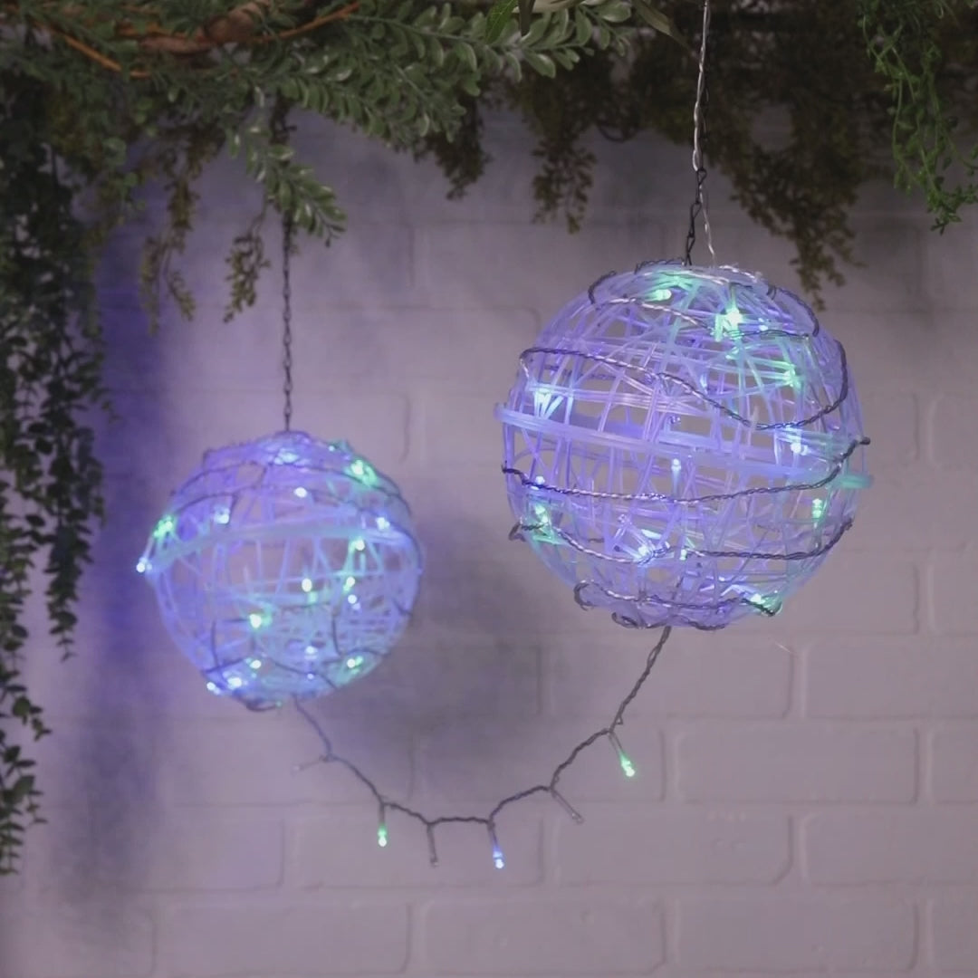 Hanging Lanterns Set of 2