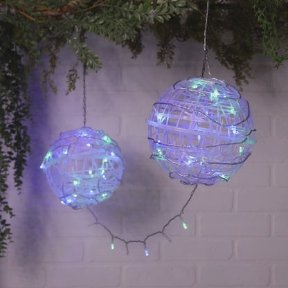 Hanging Lanterns Set of 2