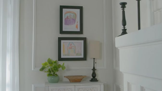 Interchangeable Artwork Frame With Storage 5" x 7", 8.5" x 11", 9" x 12"