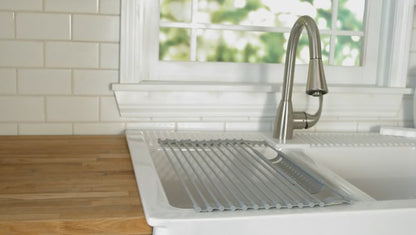 Roll-Up Over-the-Sink Dish Rack