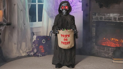 Creepy Skeleton Butler Greeter