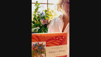 Butterflies & Buttercups Pop-Up Flower Bouquet Card