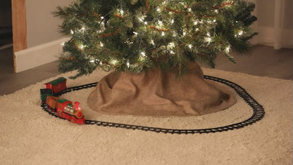 Christmas Lights & Sounds Train Playset