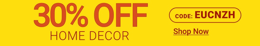 30% Off Home Decor. Shop Now