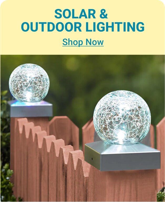 Solar & Outdoor Lighting - Shop Now