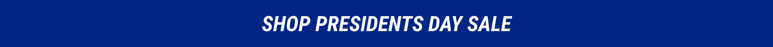 Shop presidents day sale