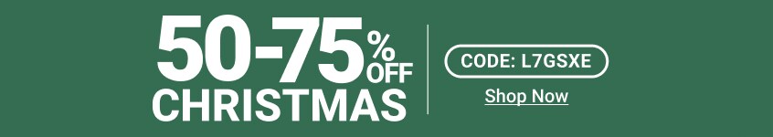 50-75% Off Christmas - Shop Now