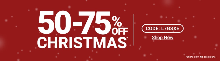 50-75% Off Christmas - Shop Now